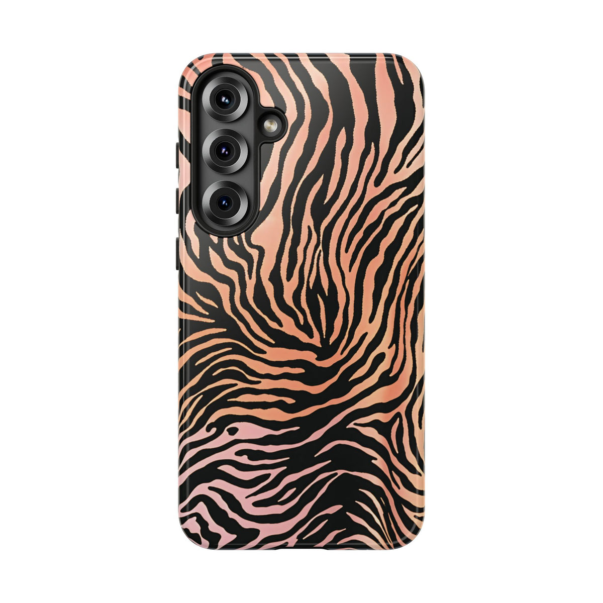 Wild Flirt | Pink Tiger Print Galaxy Case