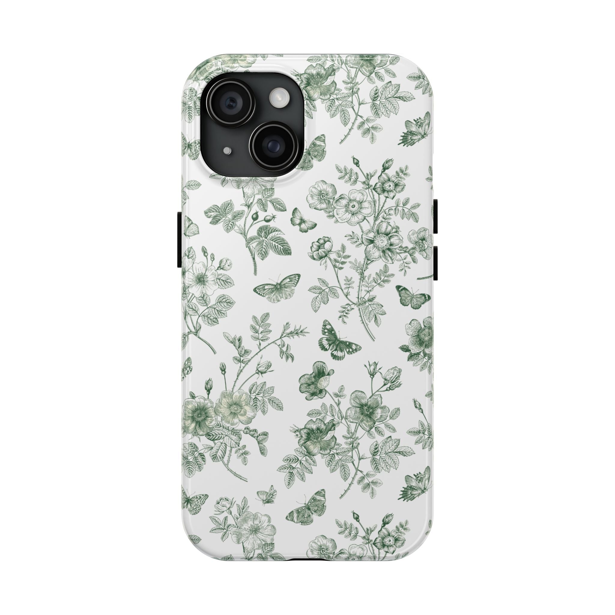 Butterfly Garden Floral iPhone Case