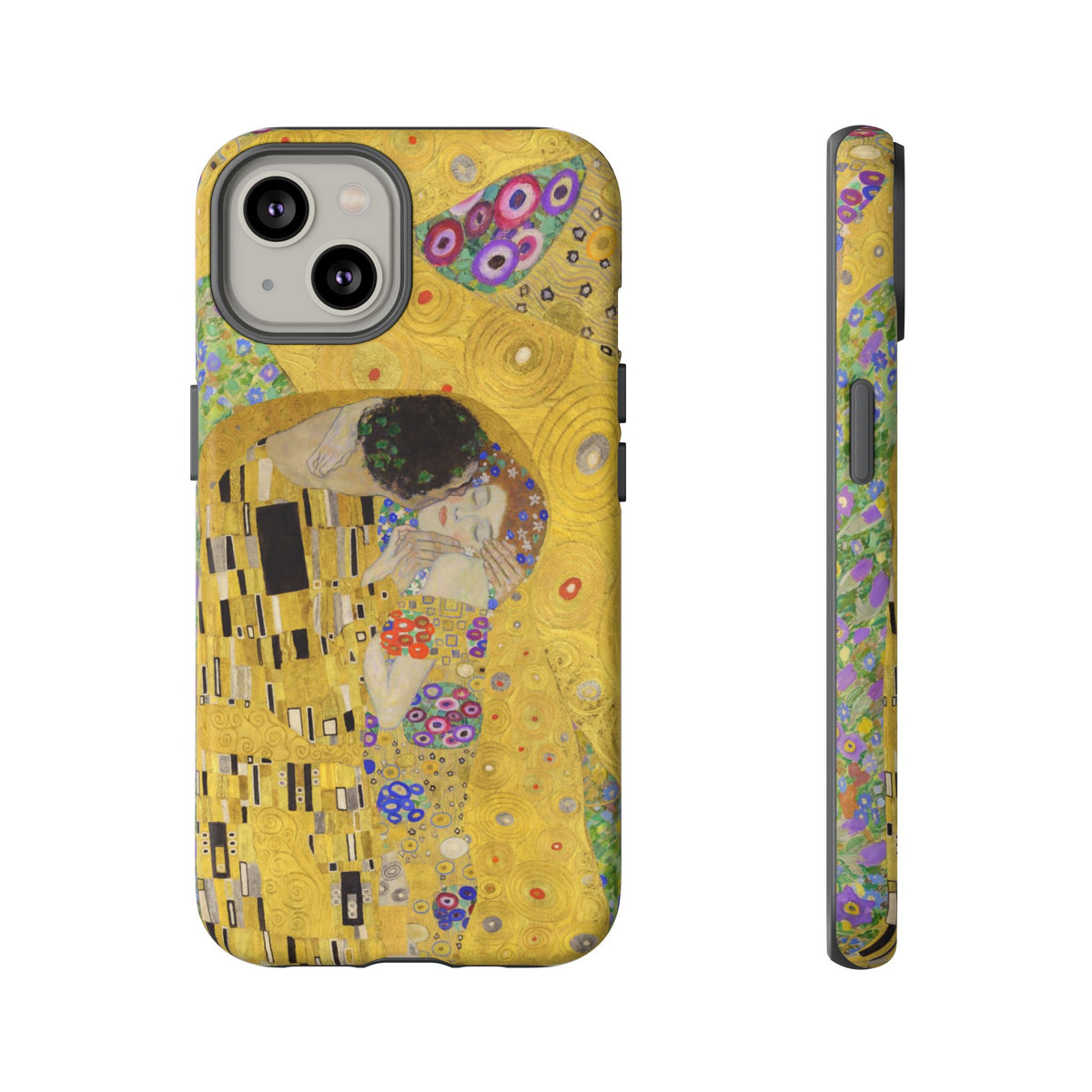 The Kiss | Klimt Collage iPhone Case