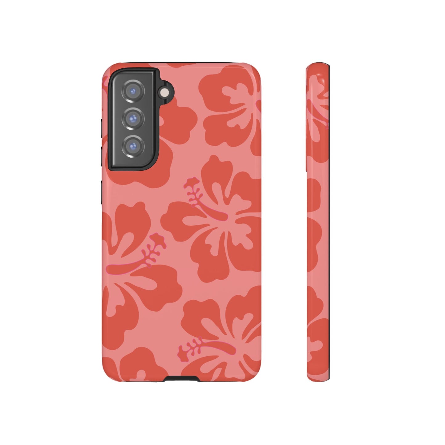 Island Life | Orange Hibiscus Floral Case