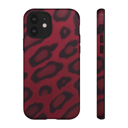 Scarlet | Red Animal Print Case