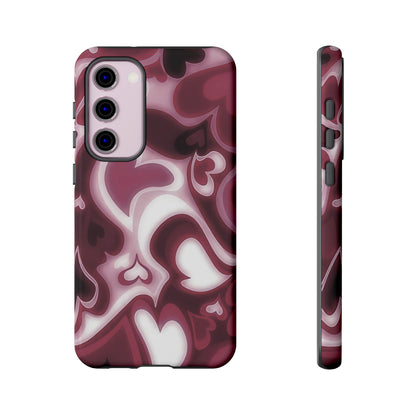 Dreamy Hearts | Retro Hearts Galaxy Case