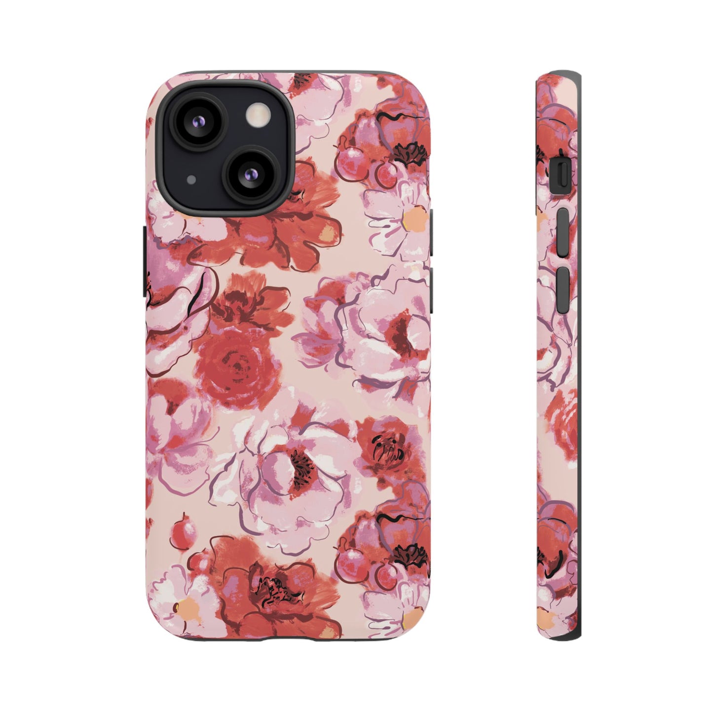 Charmed | Pink Painted Roses Case