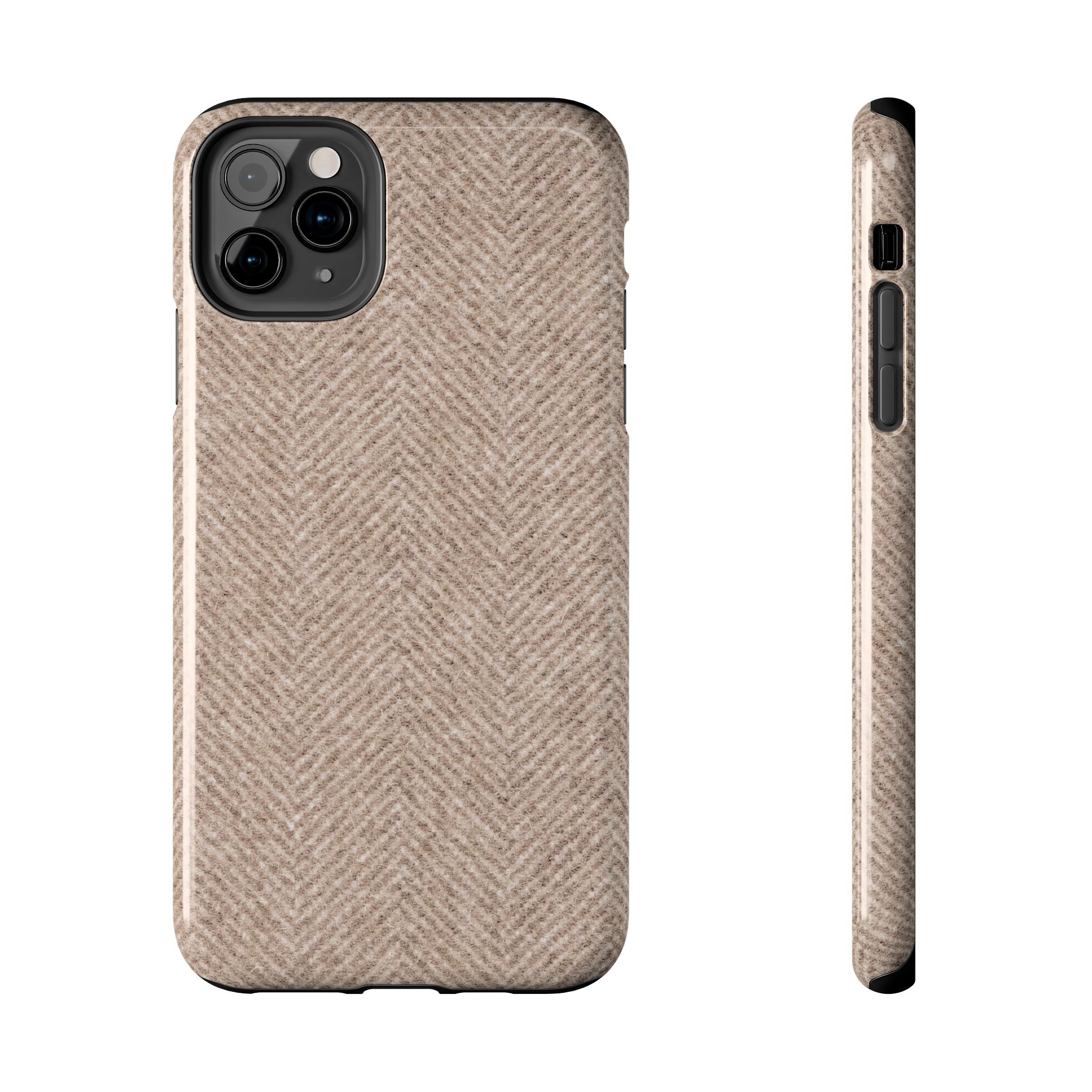Tweed Neutral iPhone Case