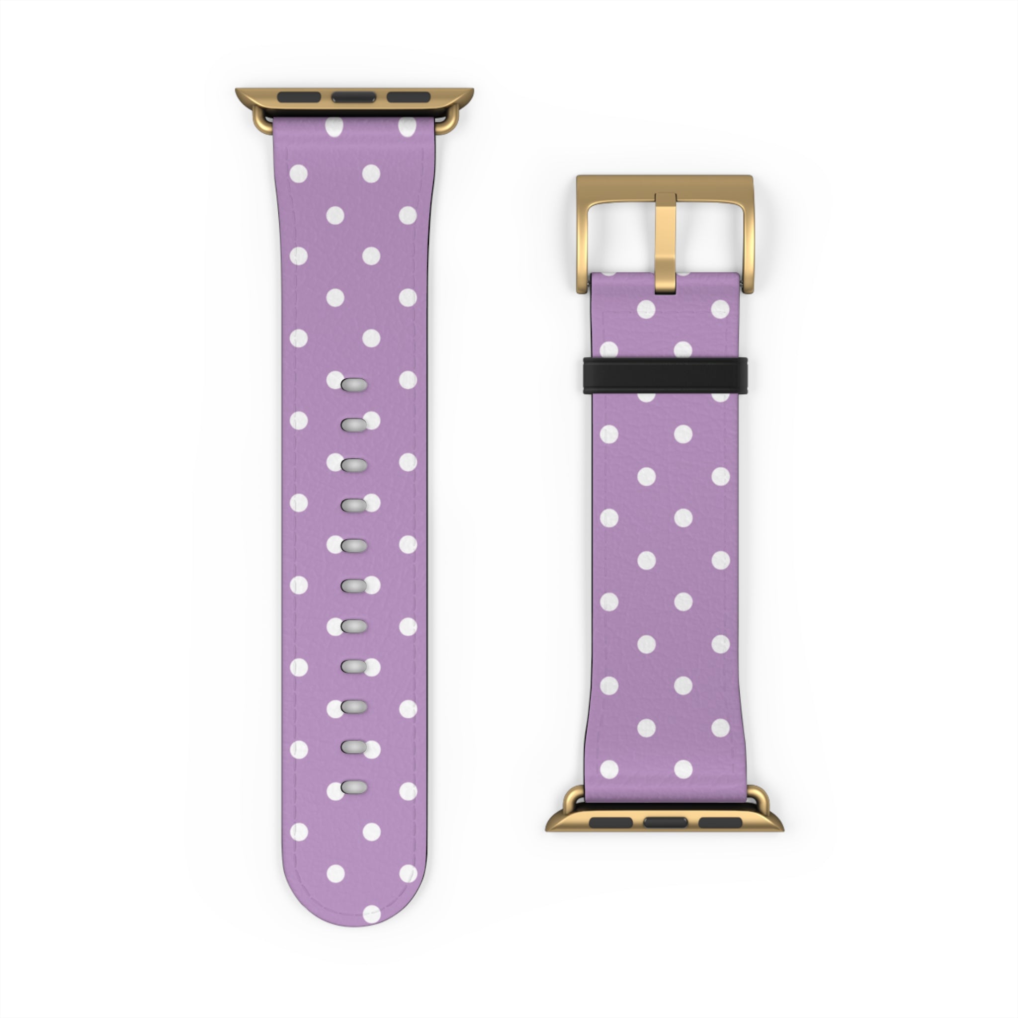 Purple Polka Dot Apple Watch Band