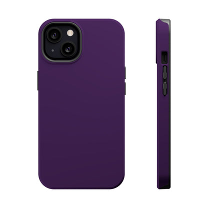 Midnight Plum | Satin Finish iPhone Case