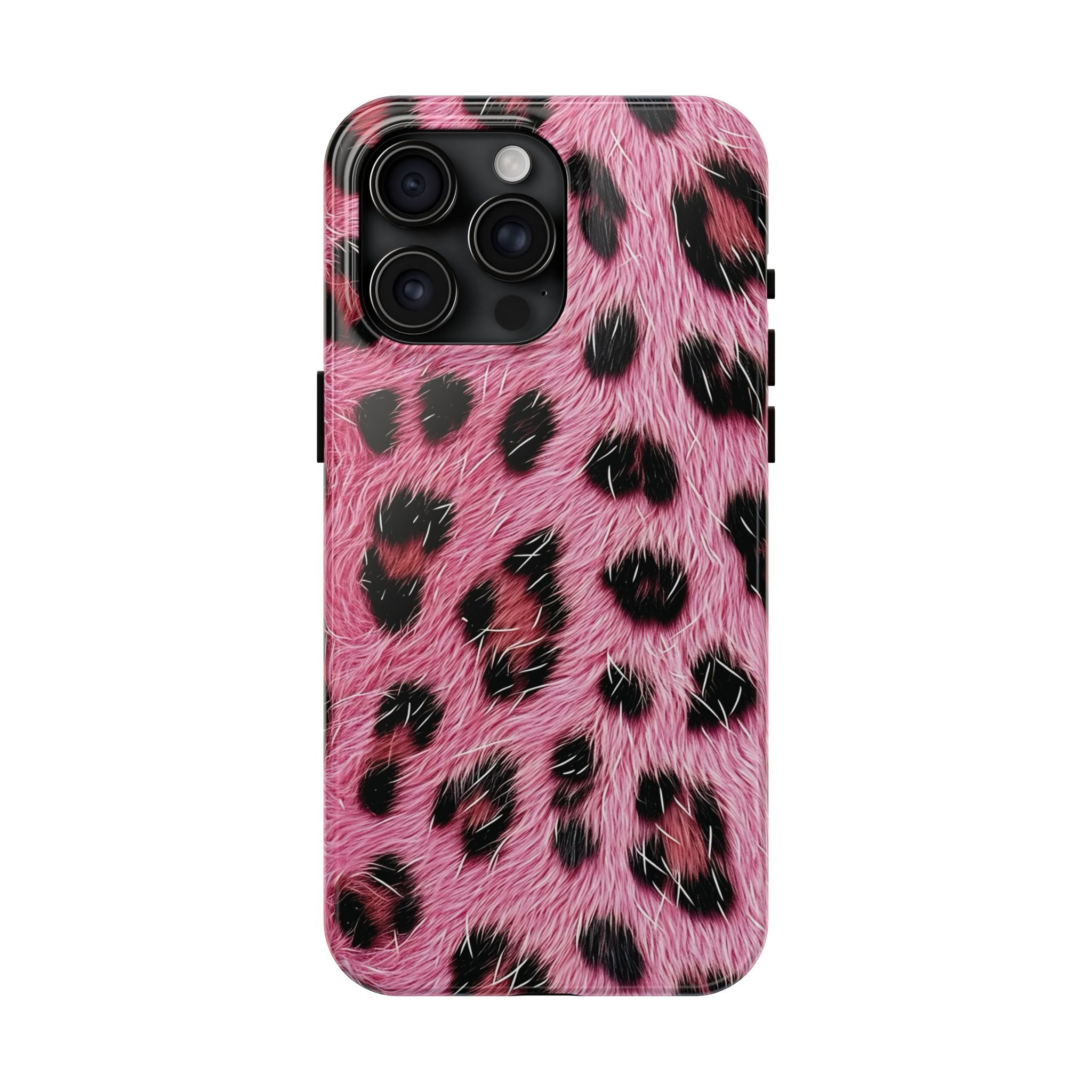 Party Animal Pink Leopard iPhone Case