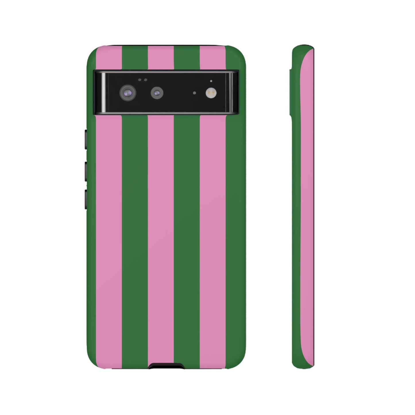 Retro Stripe | Pink & Green Y2K Case