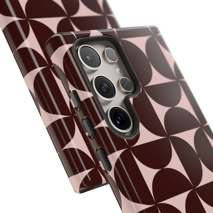 Mod Mood | Geometric Pattern Galaxy Case