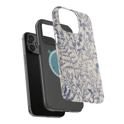 Botanical | Blue Floral MagSafe Case