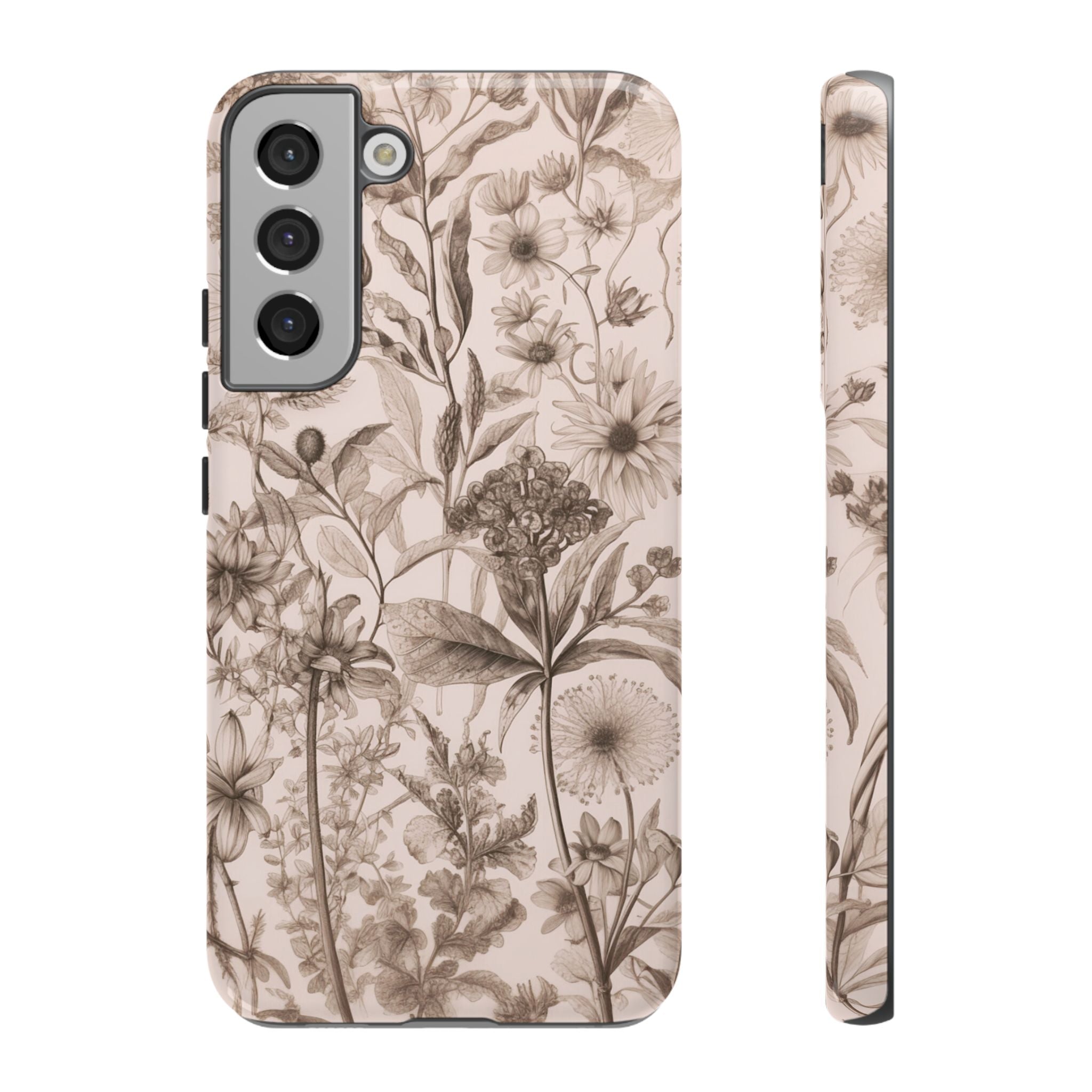 Wildflowers Floral Galaxy Case
