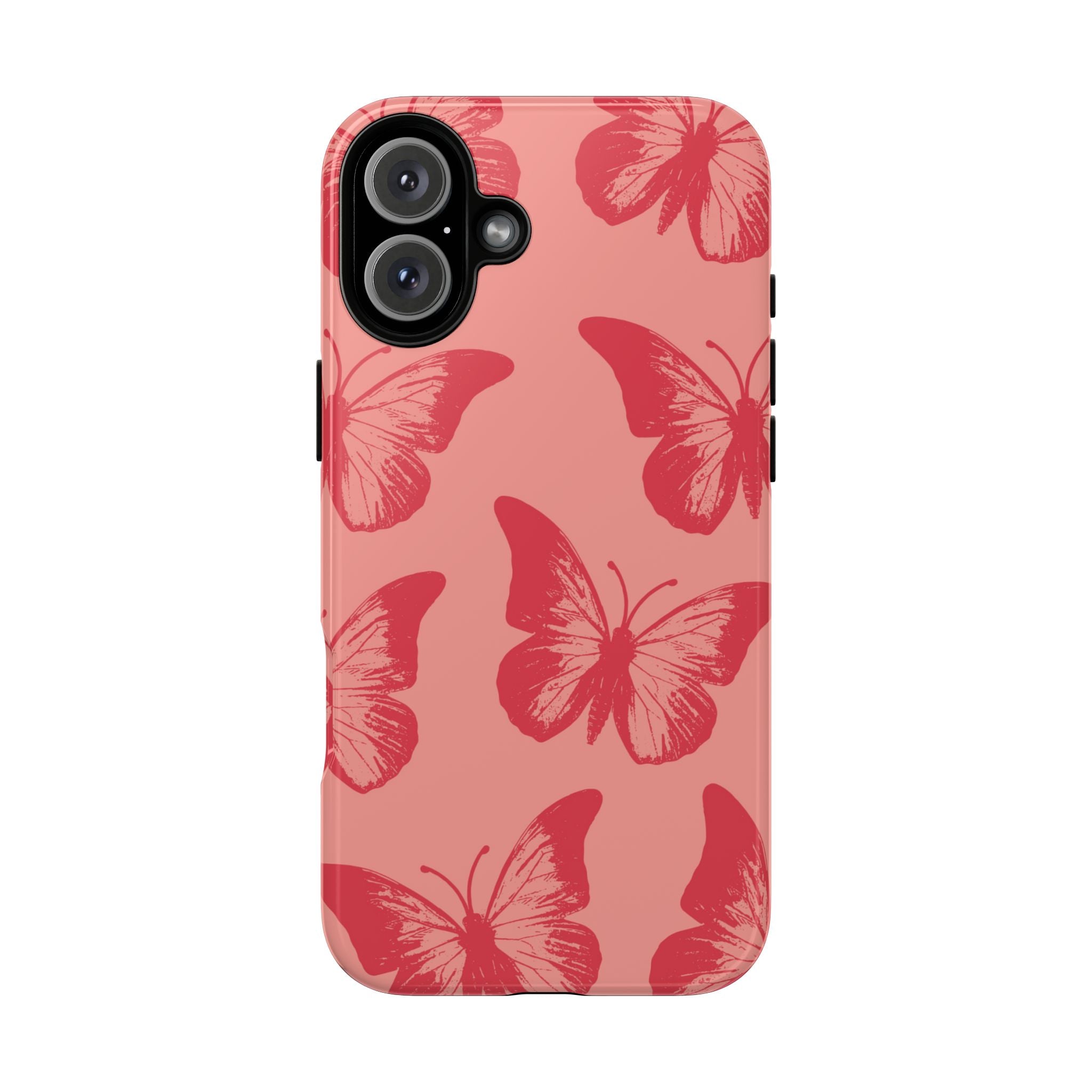 Coque iPhone Papillon Social | Peachy Butterfly