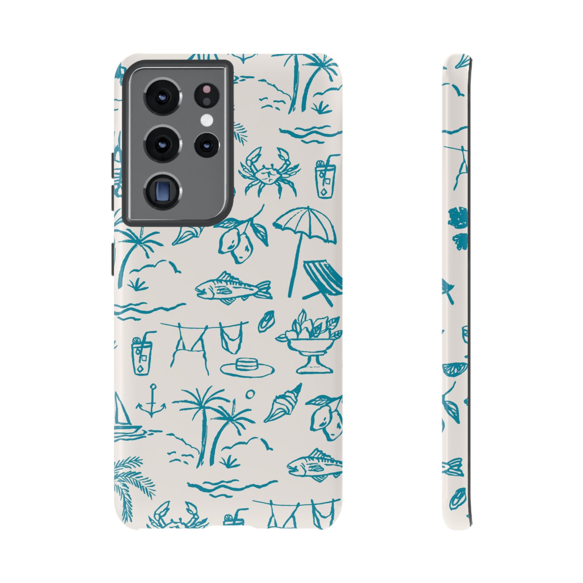Meet Me Seaside Galaxy Case