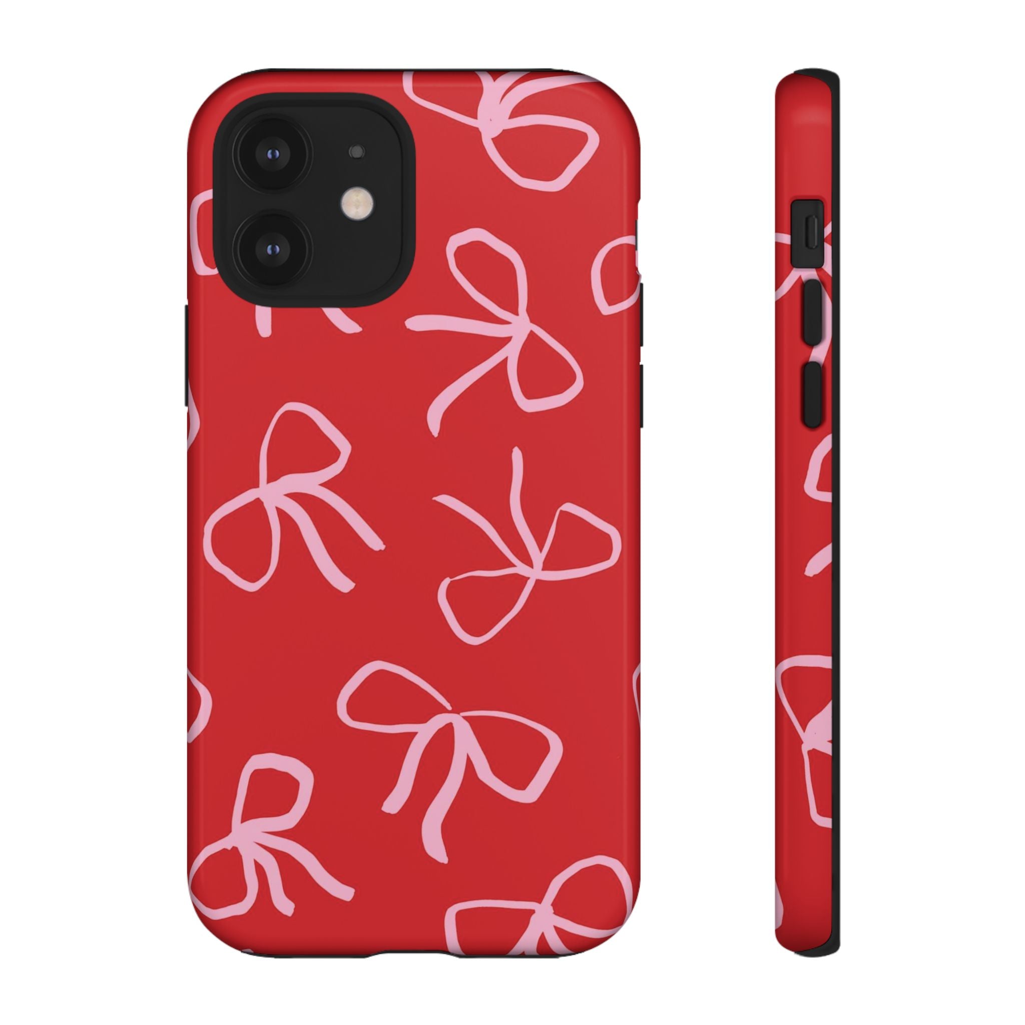 Rubans et nœuds | Coque iPhone Red Coquette