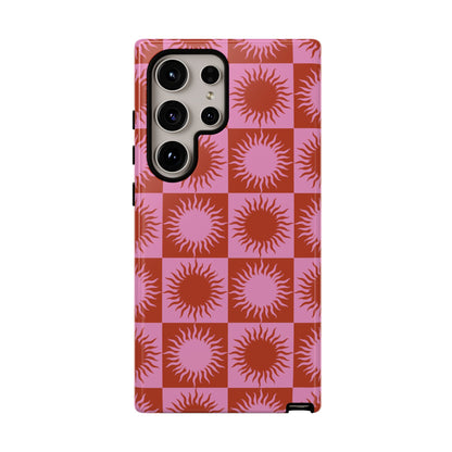 Soleil | Pink & Orange Sun Case