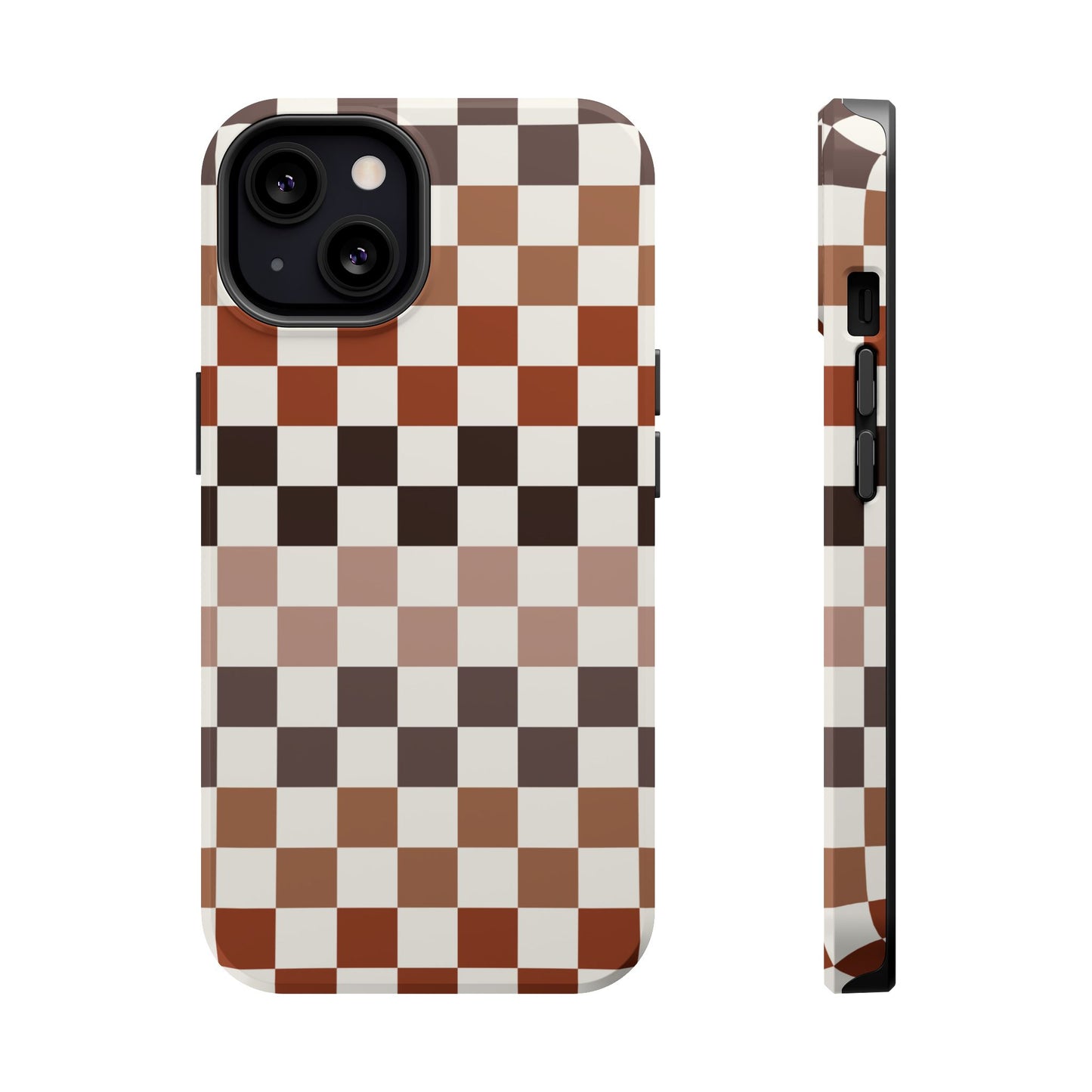 Neutral Check | Checkerboard iPhone Case