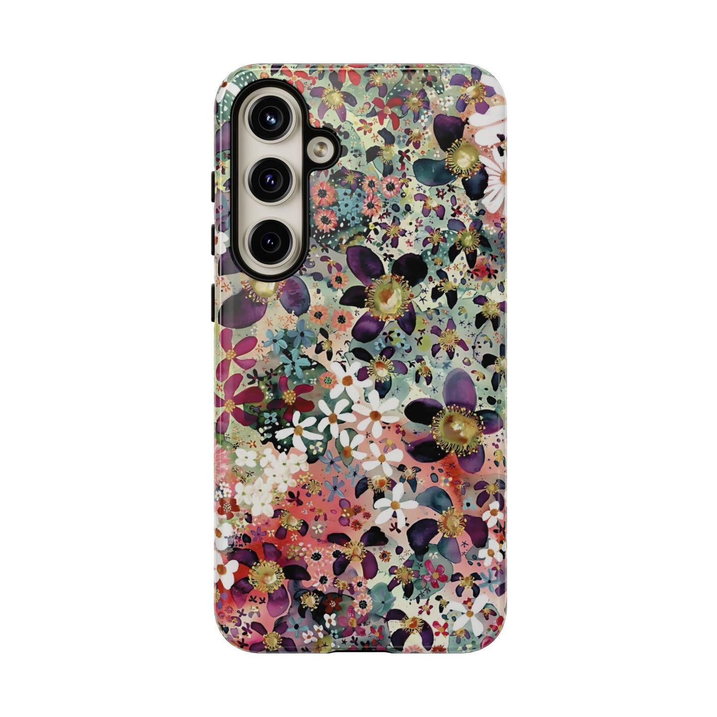 Flower Bomb | Colorful Floral Galaxy Case