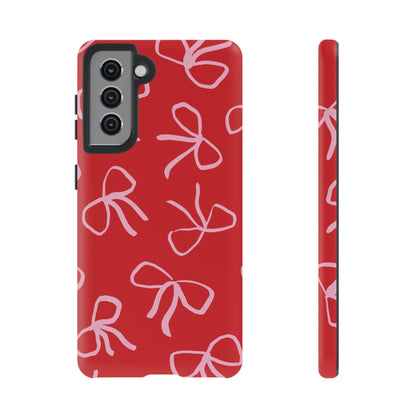 Ribbons & Bows | Red Coquette Case