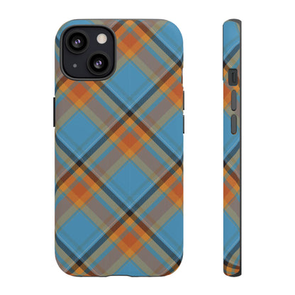 Cozy | Blue Plaid Case