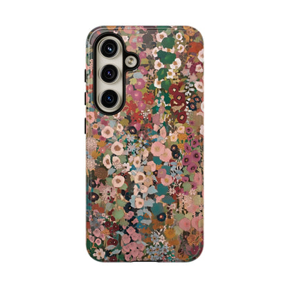 Funda para Samsung con diseño floral moderno de Wallflower