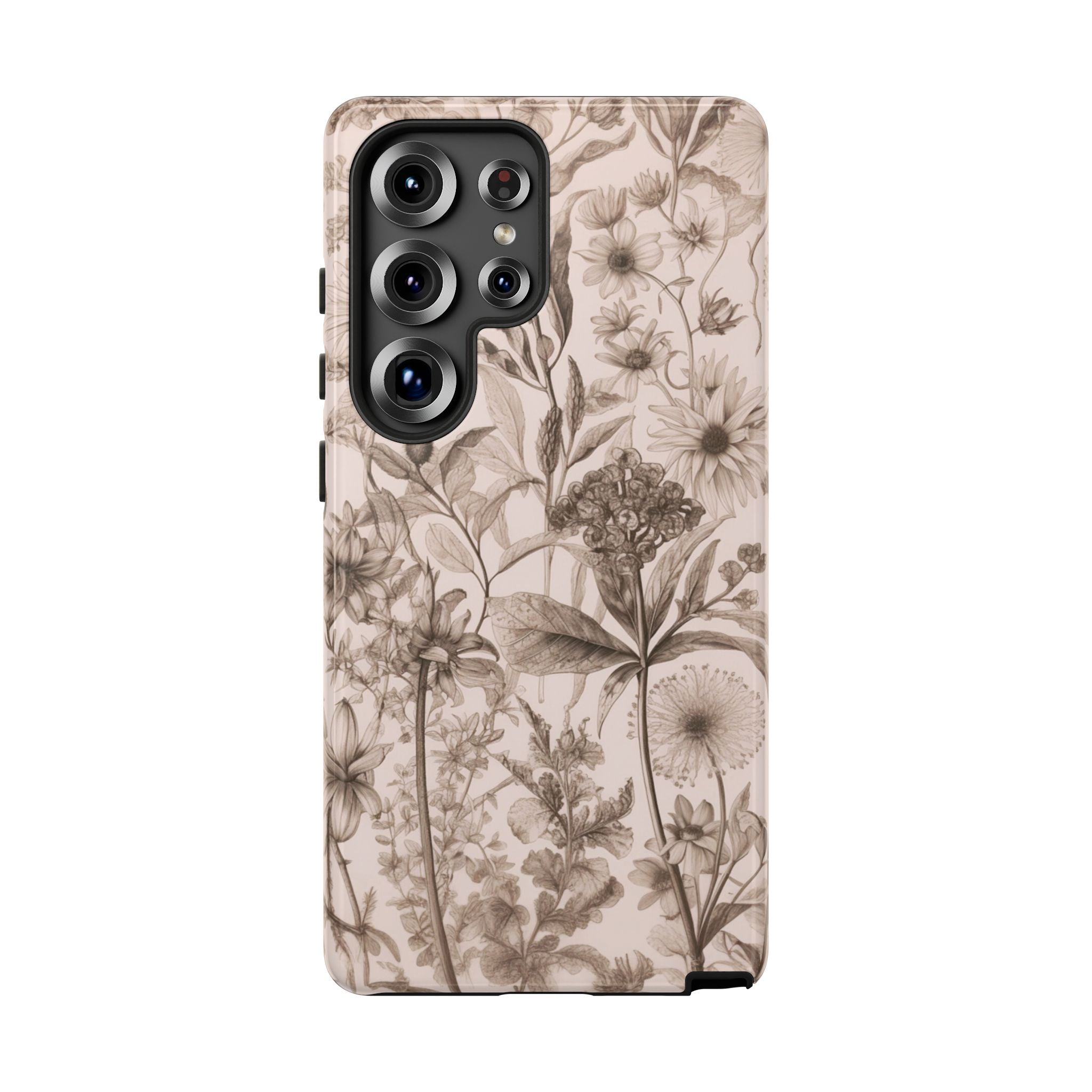 Wildflowers Floral Galaxy Case