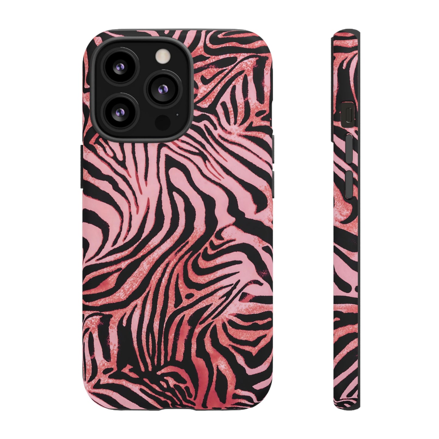 Rosy Zebra | Pink Animal Print Case