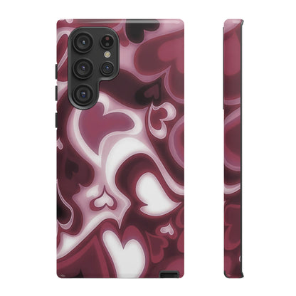 Dreamy Hearts | Retro Hearts Galaxy Case