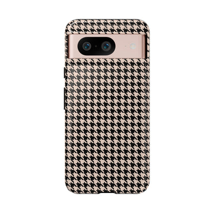 Sorority Girl | Coque Pixel Preppy à motif pied-de-poule