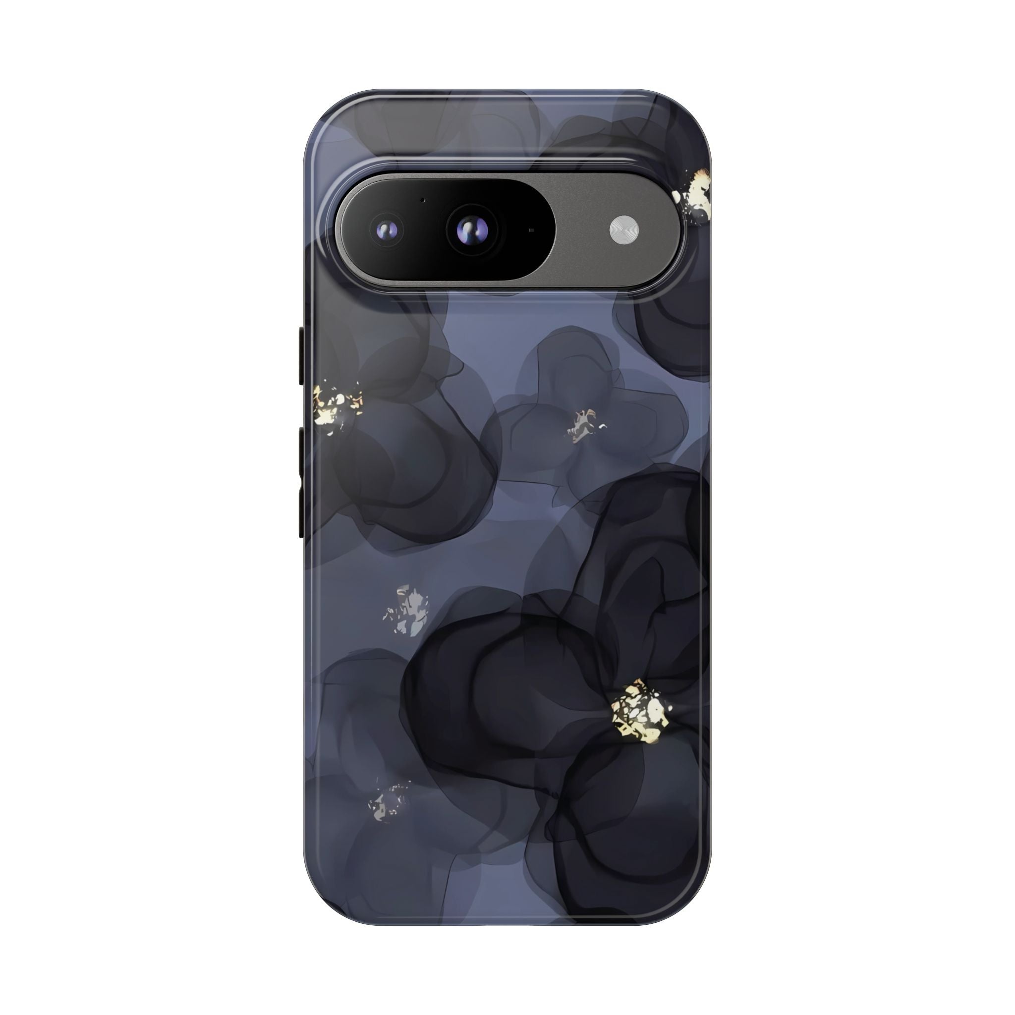 Doble exposición | Estuche con diseño floral llamativo