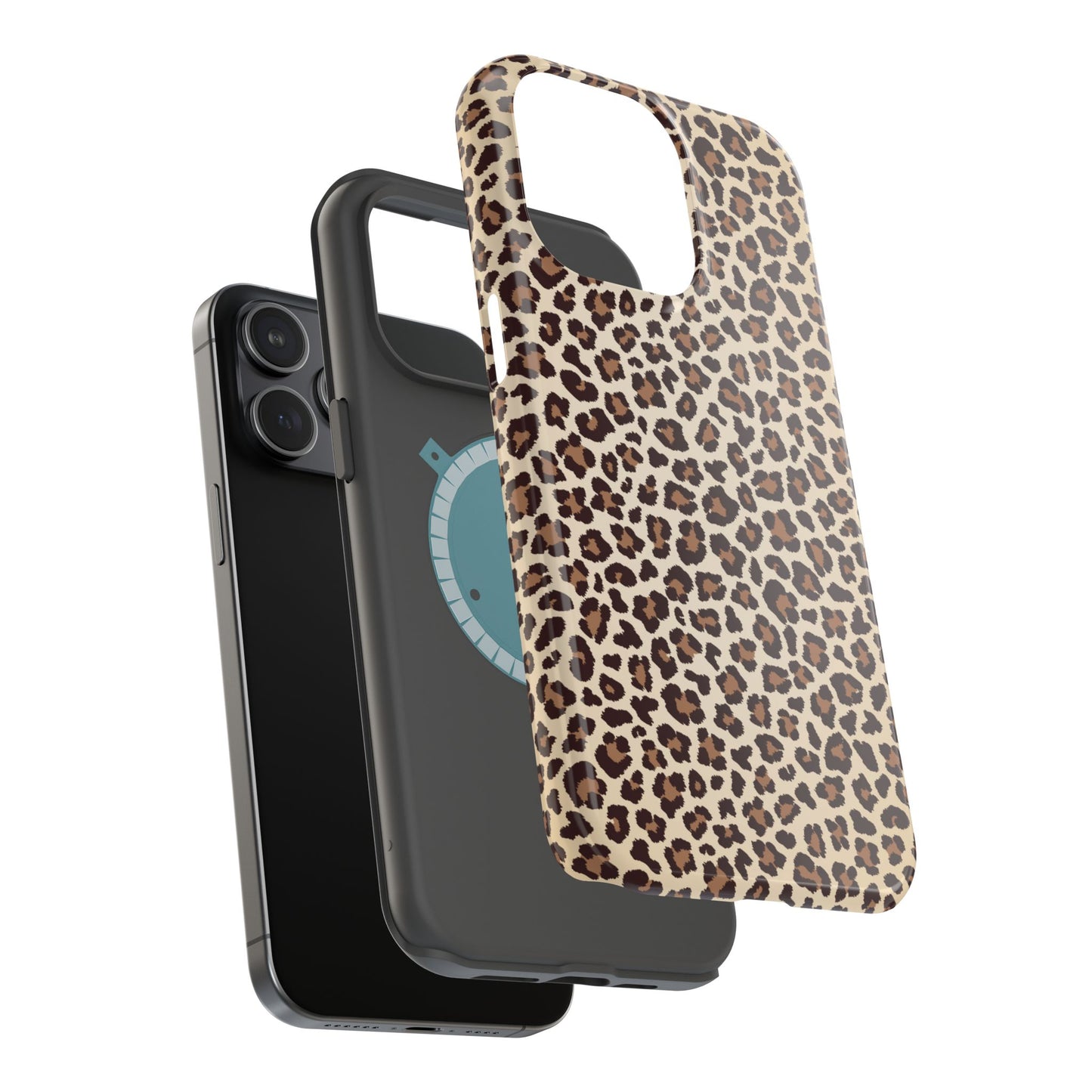 Jungle Cat | Brown Leopard Print MagSafe Case