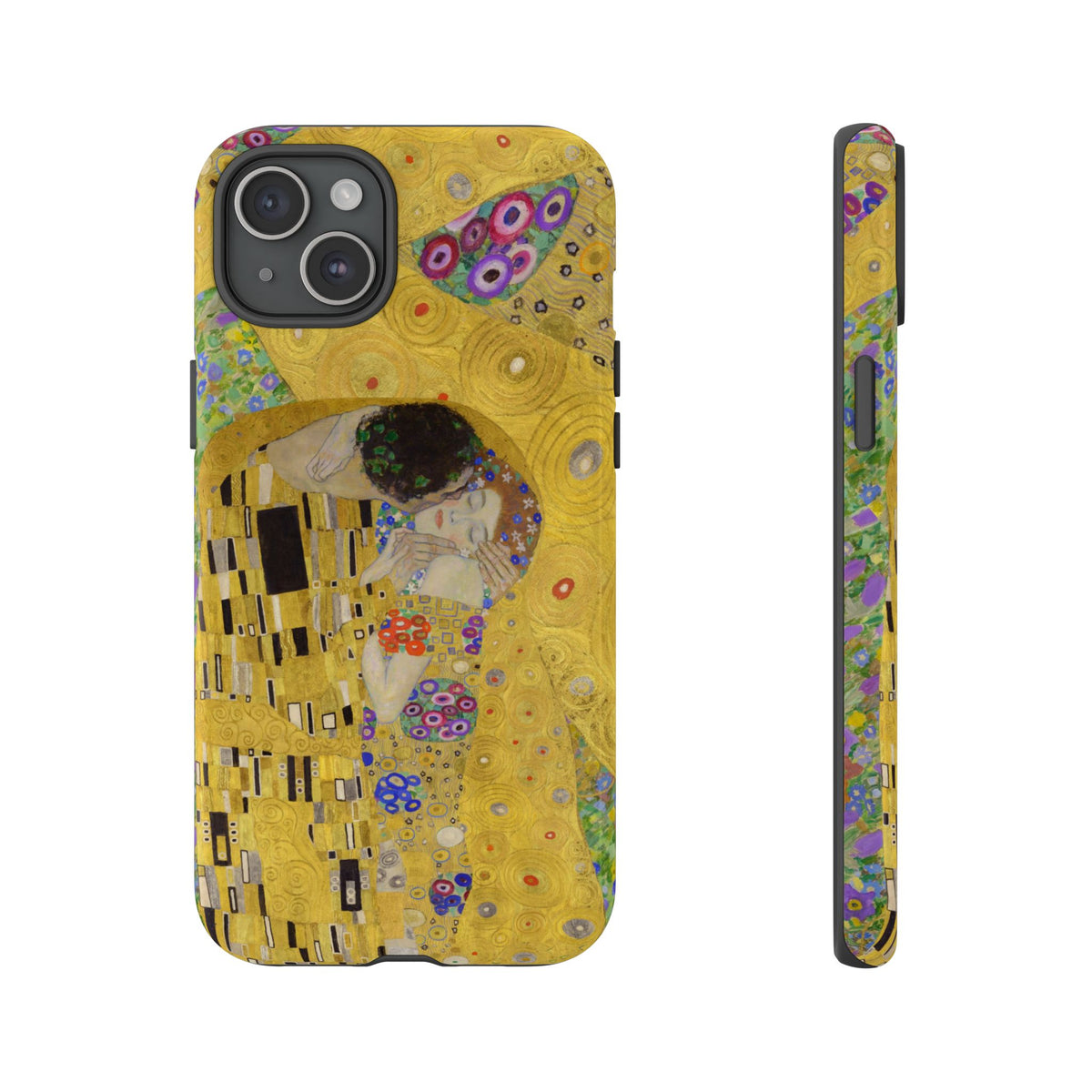 The Kiss | Klimt Collage iPhone Case
