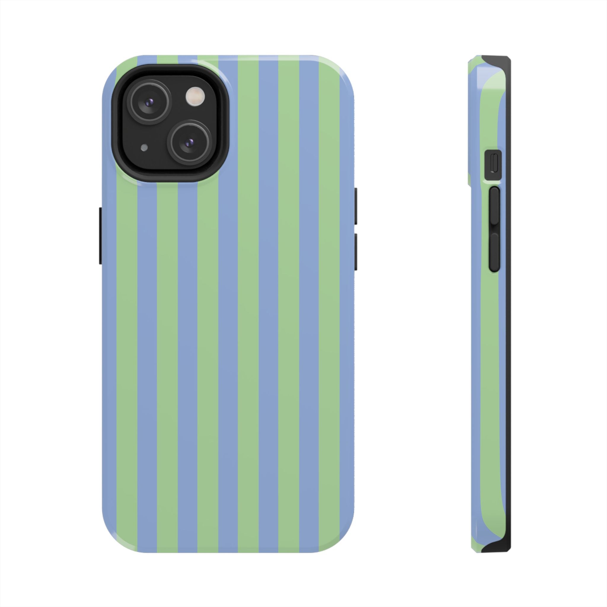 Mint Julep Pastel Striped iPhone Case