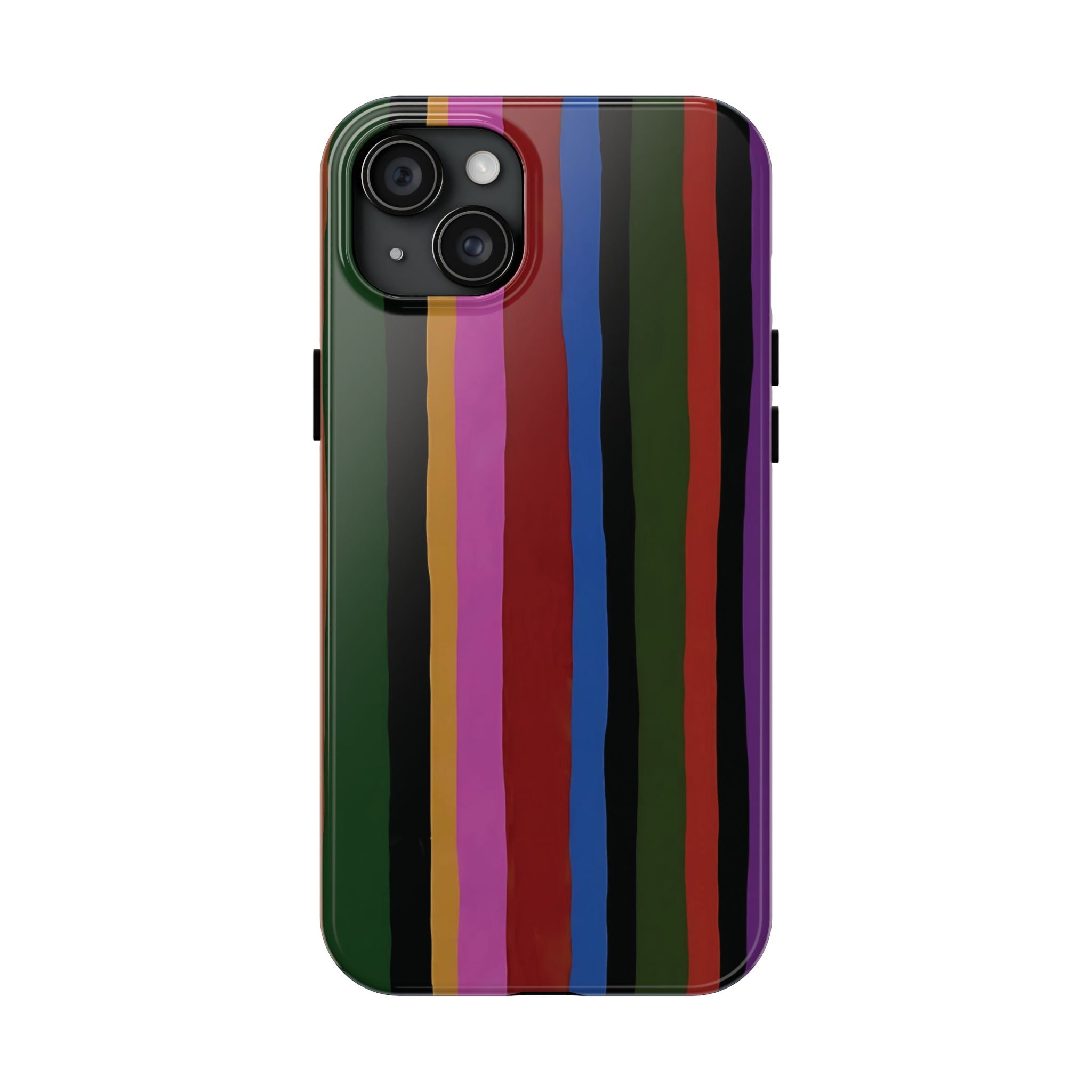 Painted Stripes iPhone Case