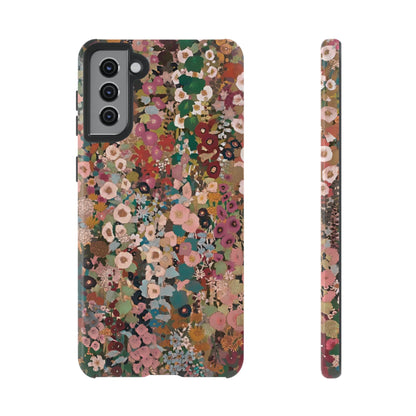 Funda para Samsung con diseño floral moderno de Wallflower