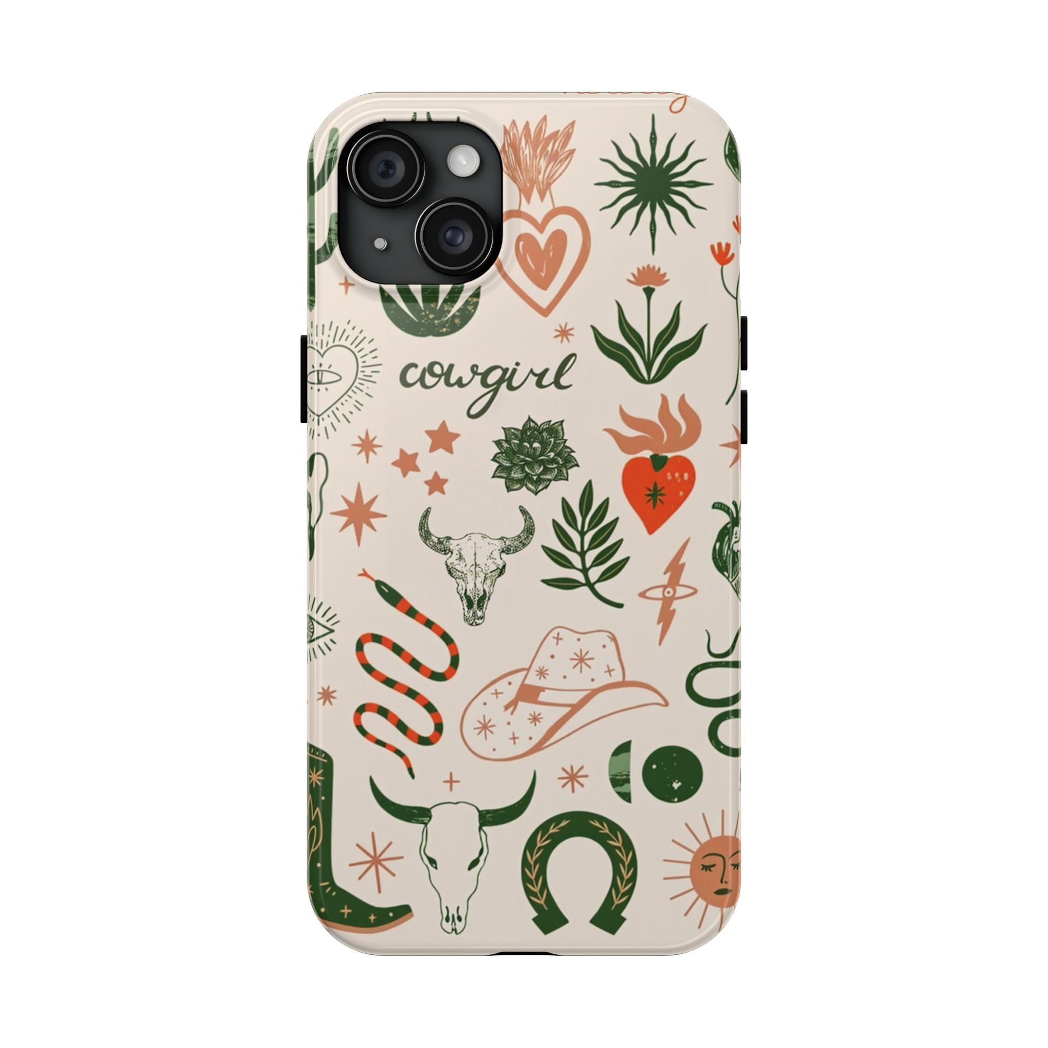 Cowgirl Canyon Western iPhone Case