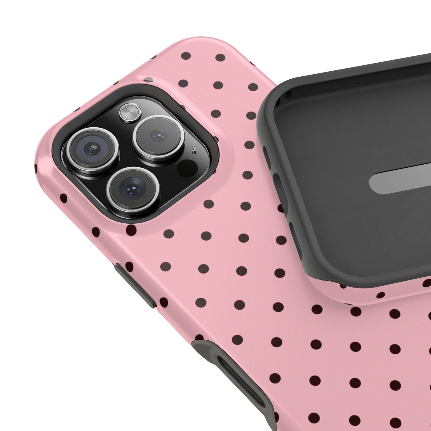 Dots | Pink Retro Dot iPhone Case