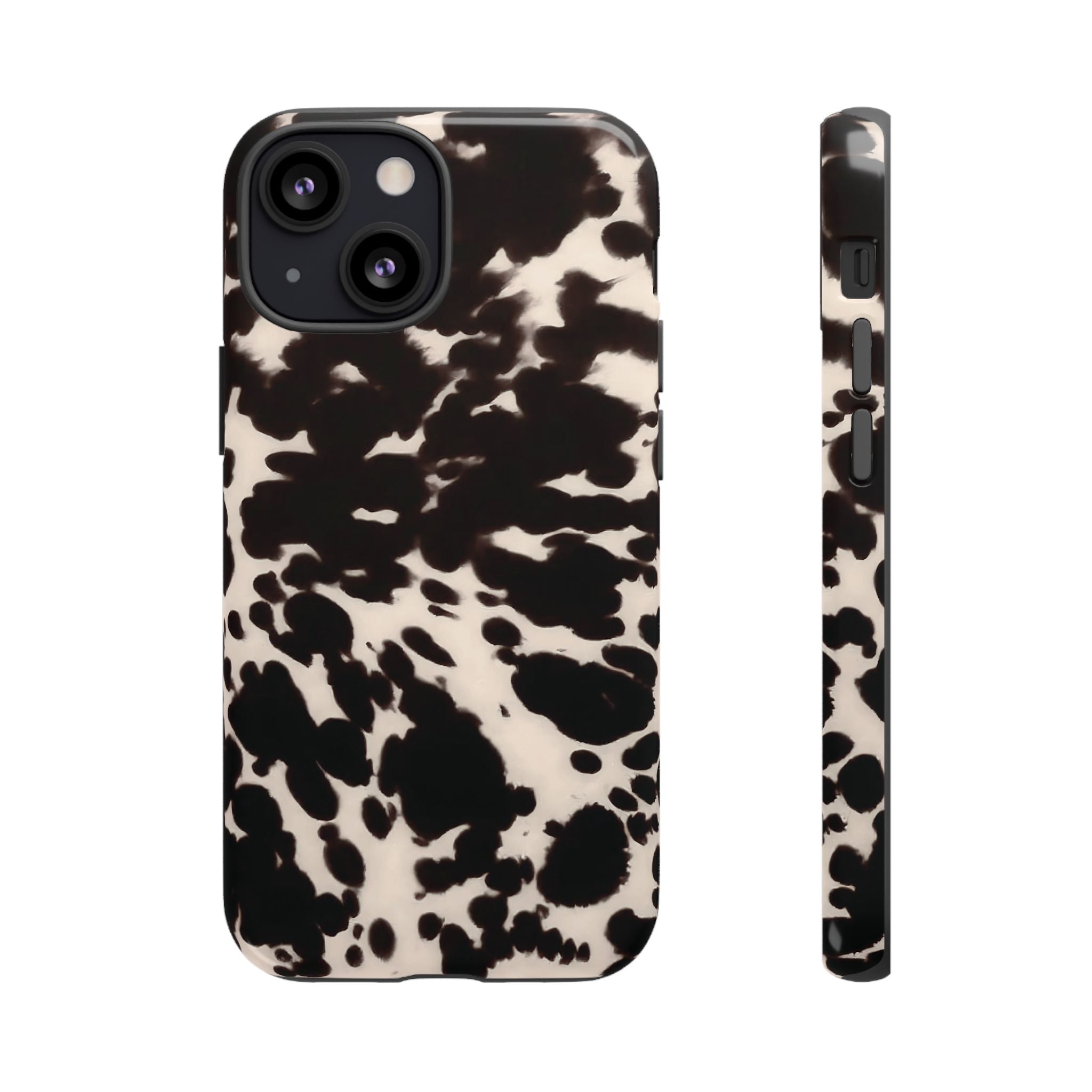 Spotted Cutie | Cow Print iPhone Case