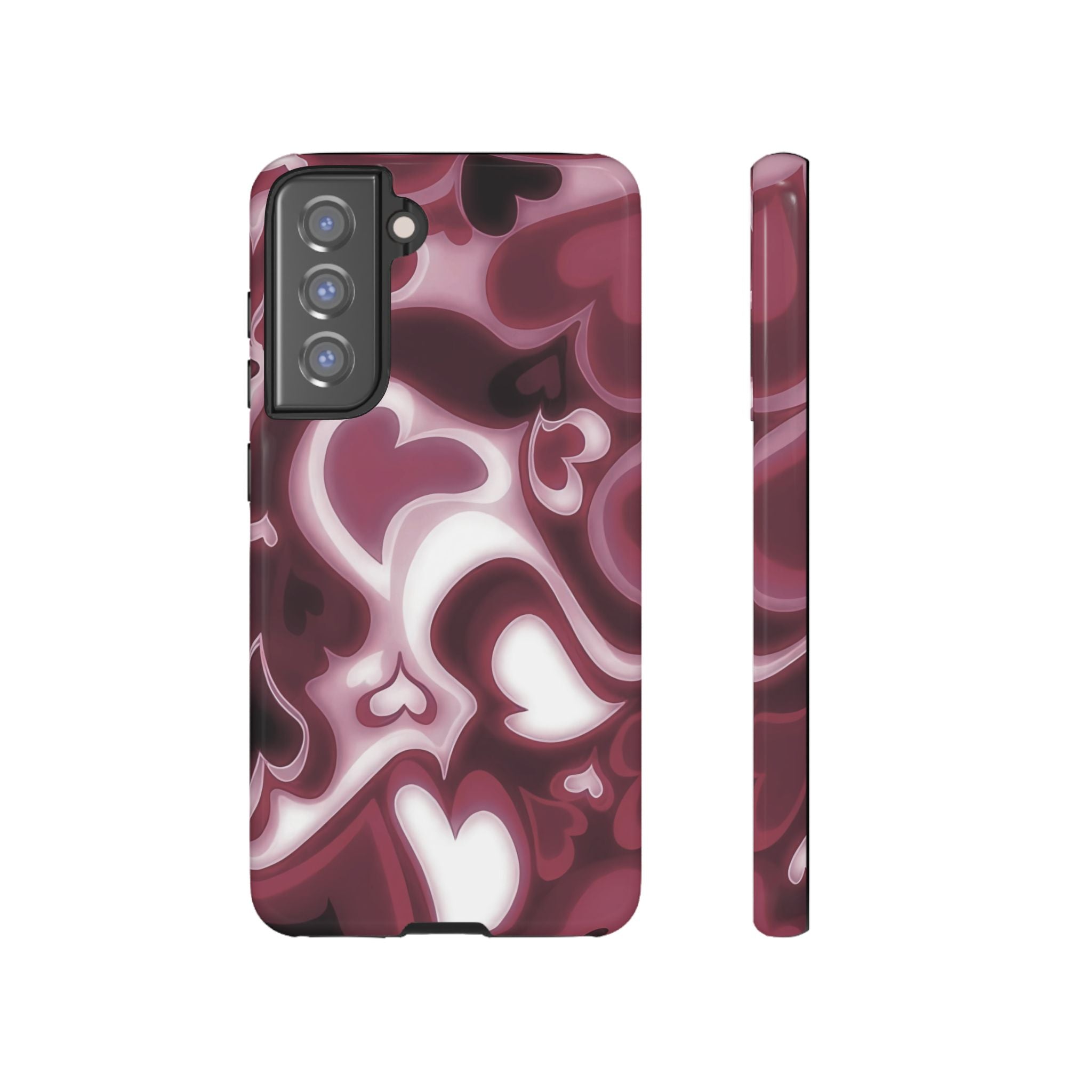 Dreamy Hearts Retro Hearts Galaxy Case