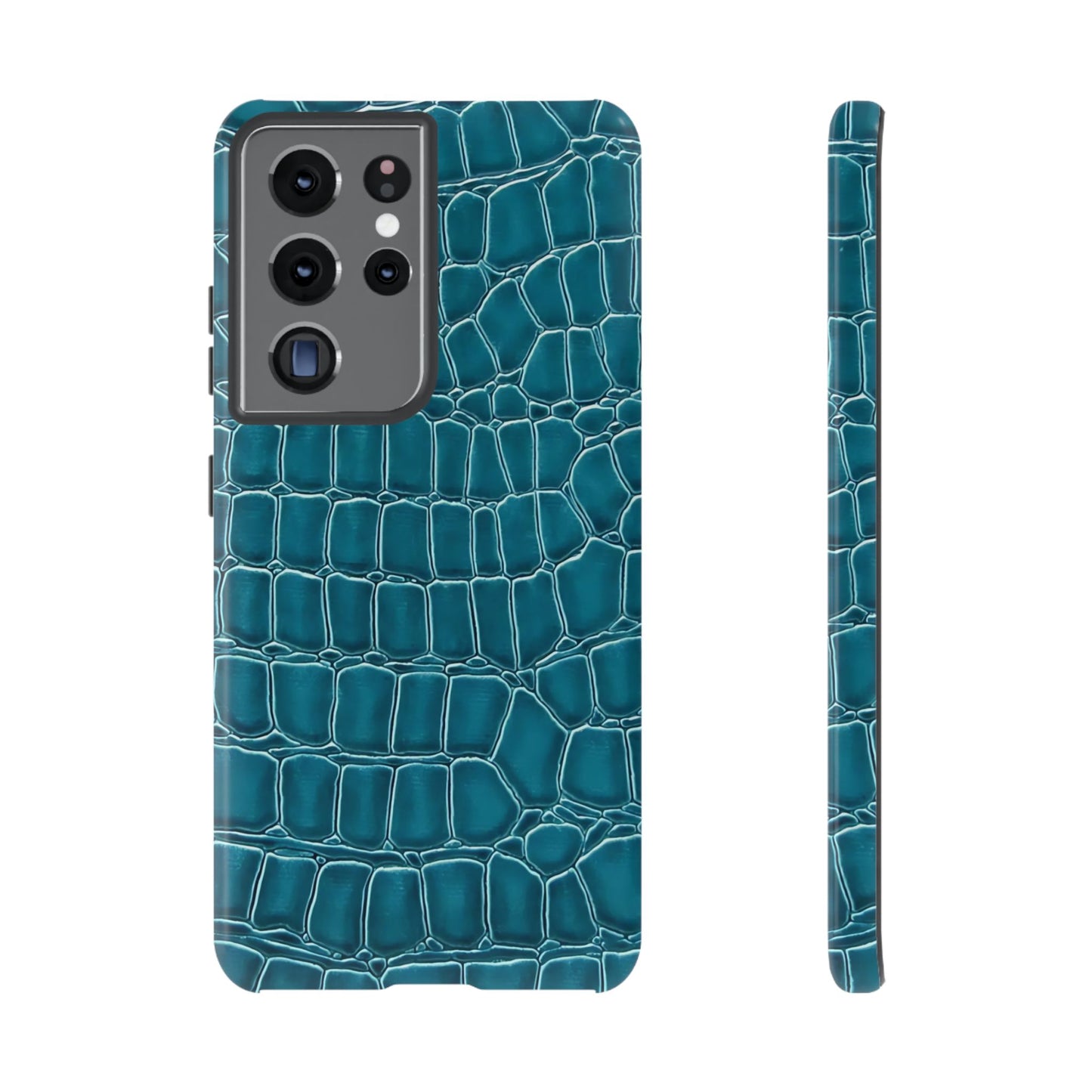 Teal Croc | Crocodile Galaxy Case