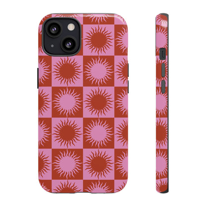 Soleil | Pink & Orange Sun Case