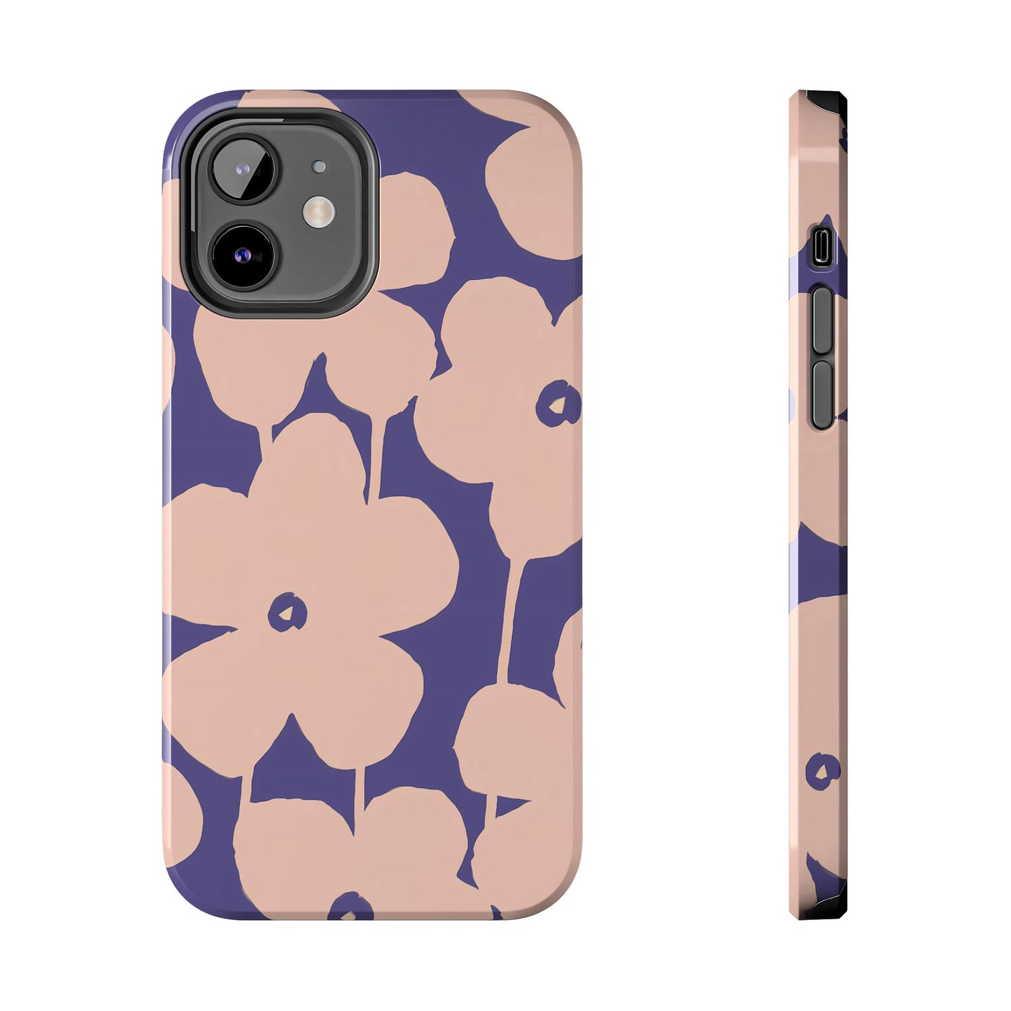 Blooms | Purple Floral iPhone Case