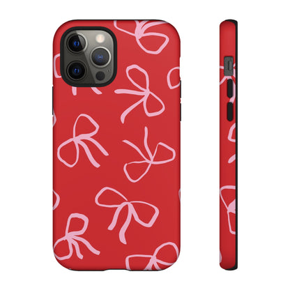 Ribbons & Bows | Red Coquette Case