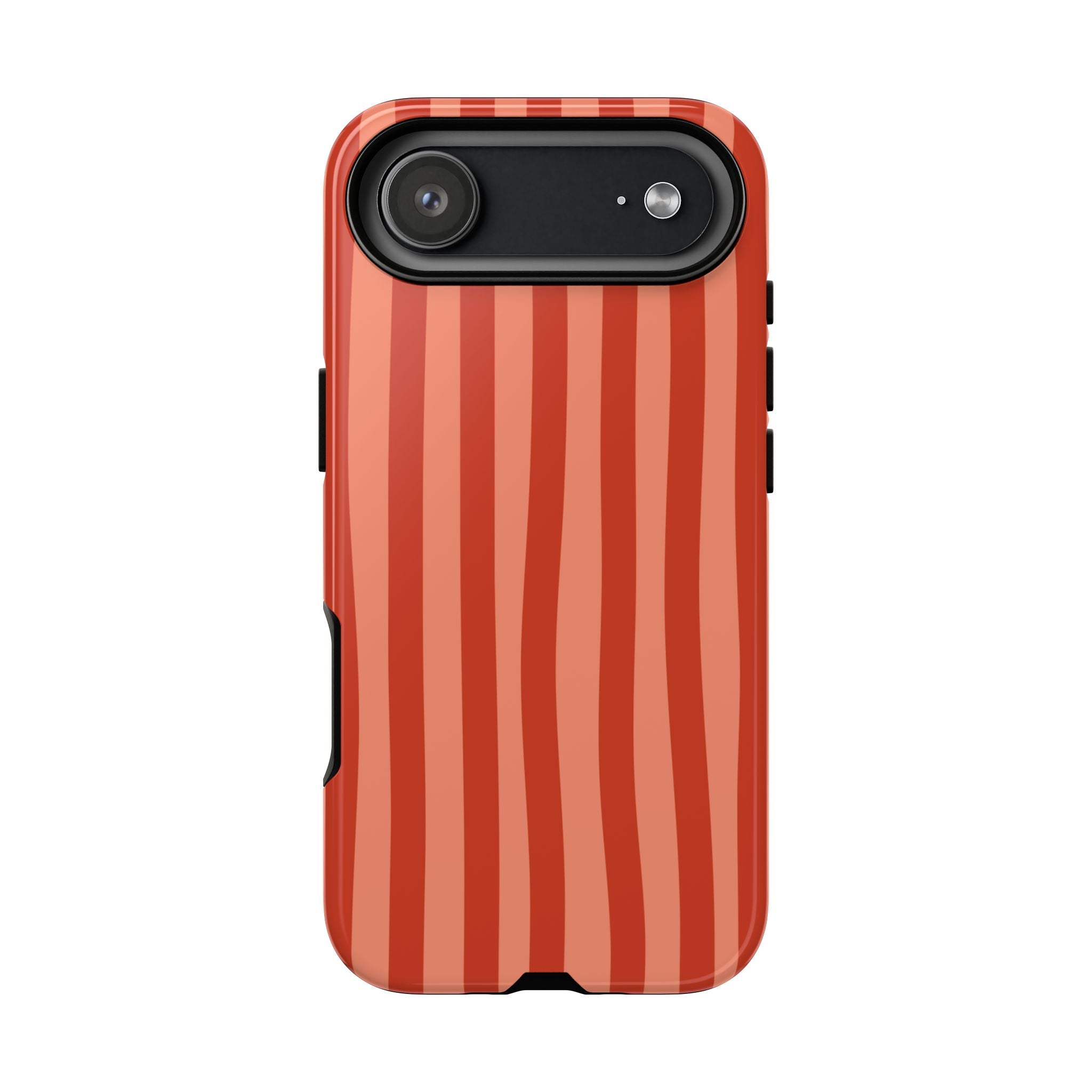 Orange Crush | Wavy Stripe iPhone Case