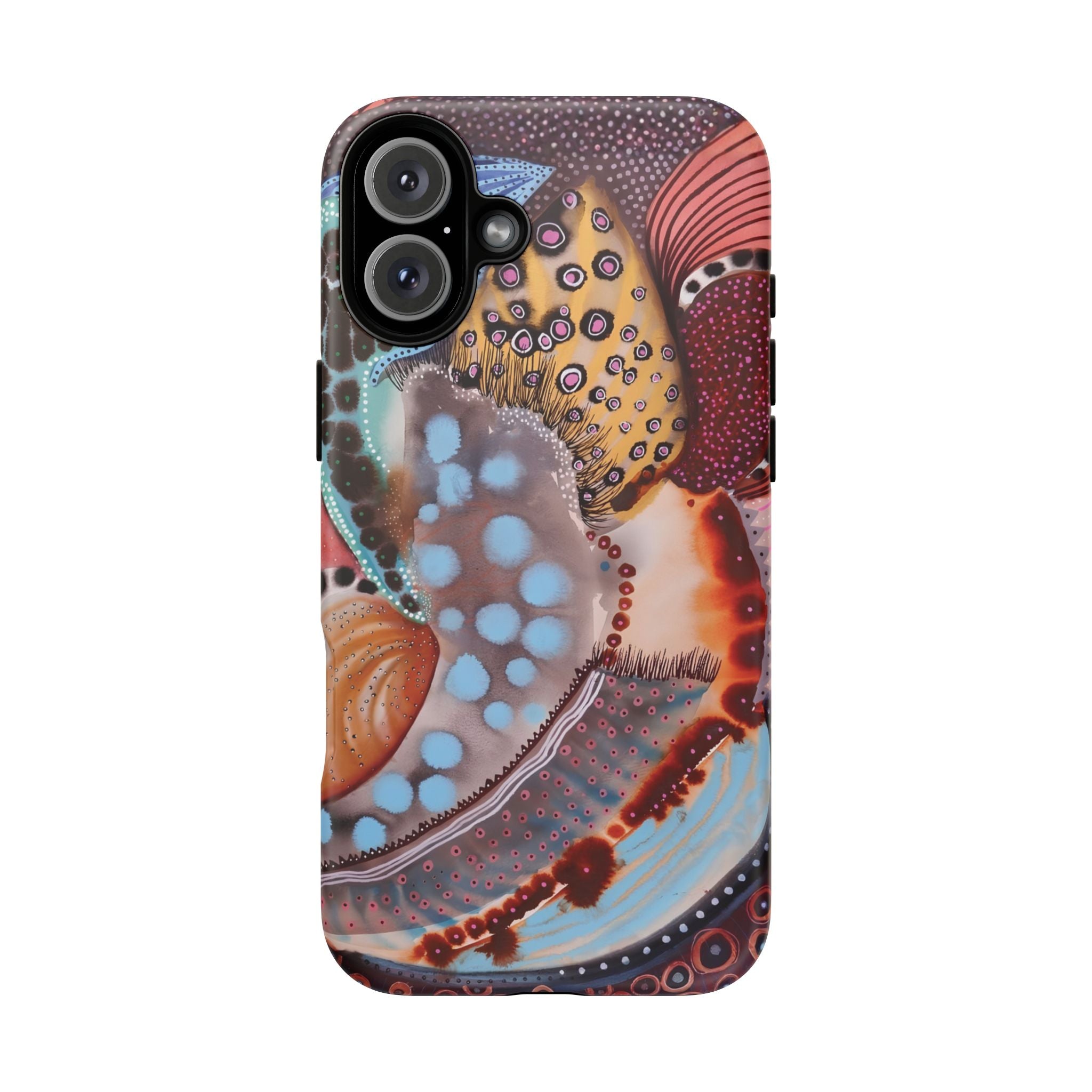Ocean Echo | Abstract Sea Life iPhone Case