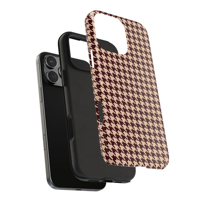 Prep School | Houndstooth iPhone Case