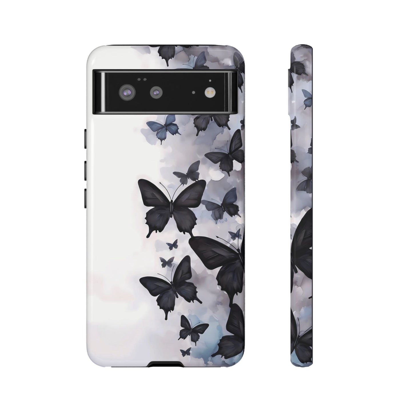 Estuche Pixel con diseño de mariposa sin límites