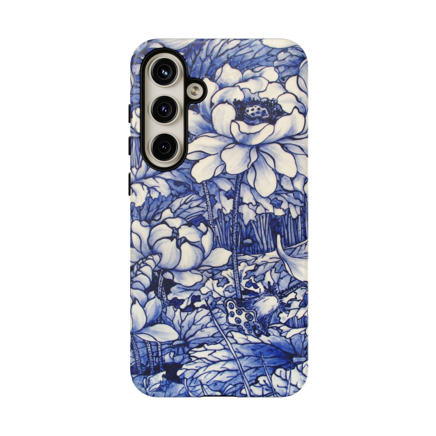 Delft Blue | Dutch Pottery Floral Print Case