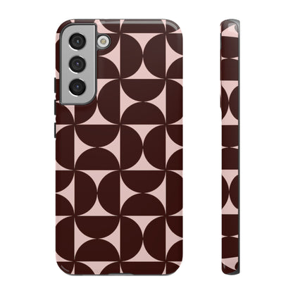 Mod Mood | Geometric Pattern Galaxy Case