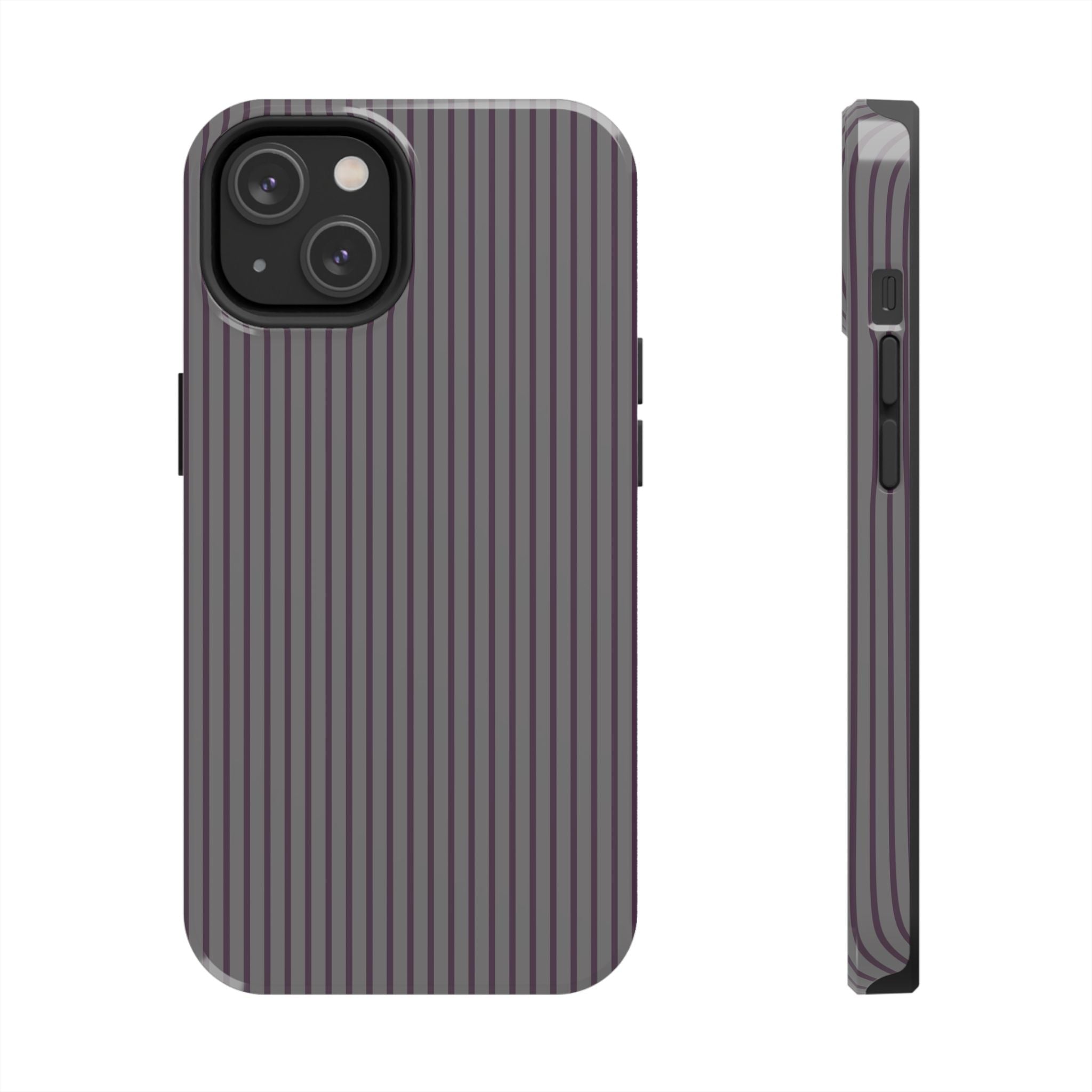 Trendsetter Gray Pinstripe iPhone Case