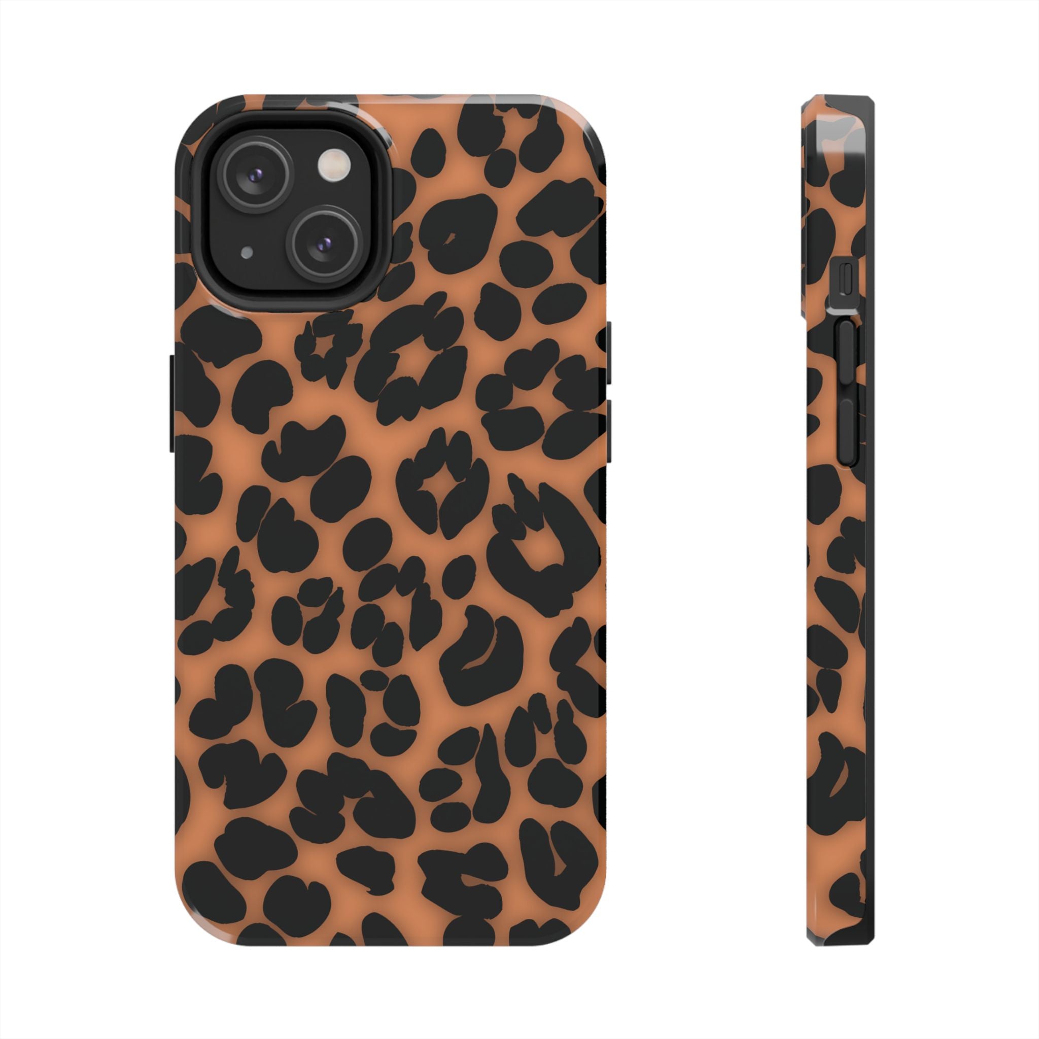 Amber Leopard Animal Print iPhone Case